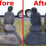 how to clean leather car seats at home