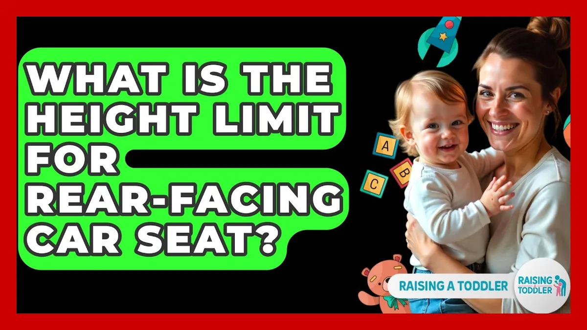 rear facing car seat height limit diagram