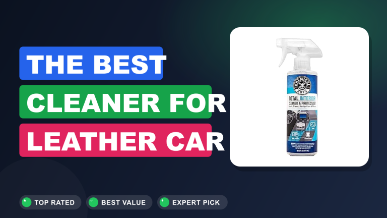 The Best Cleaner for Leather Car Seats Revealed