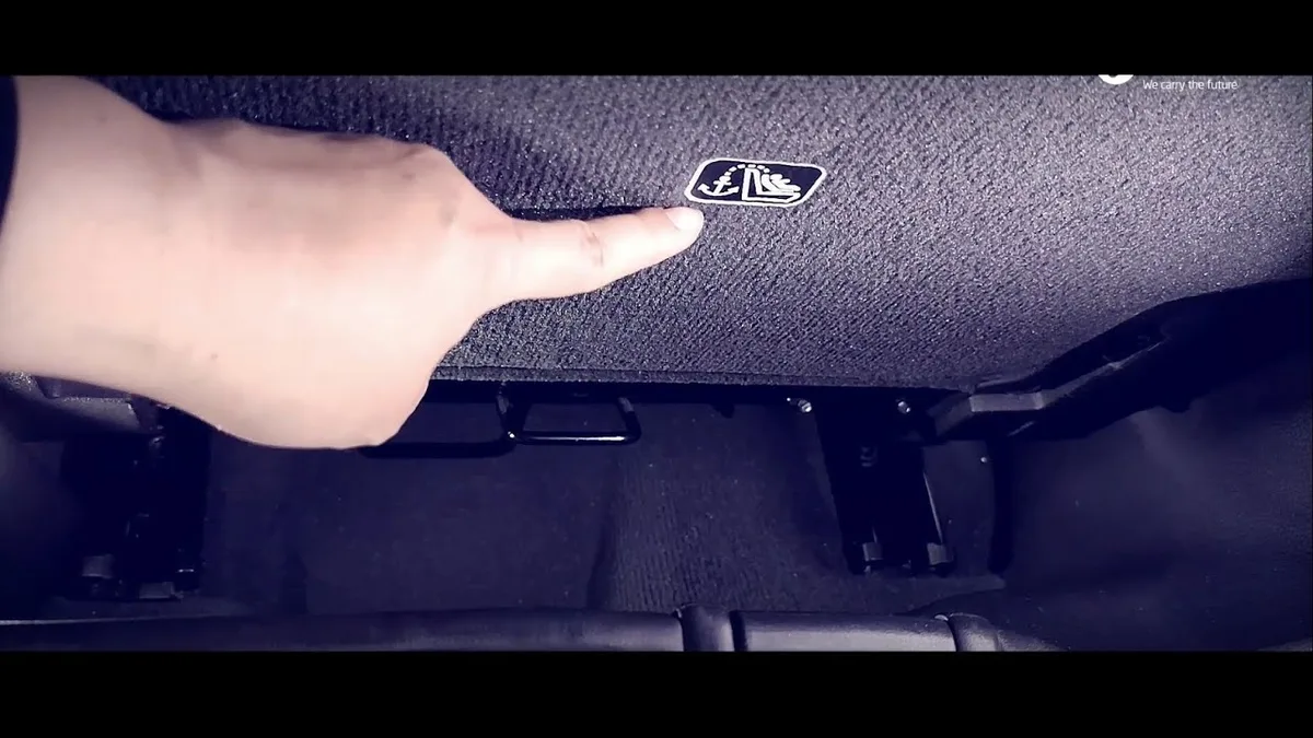 top tether car seat