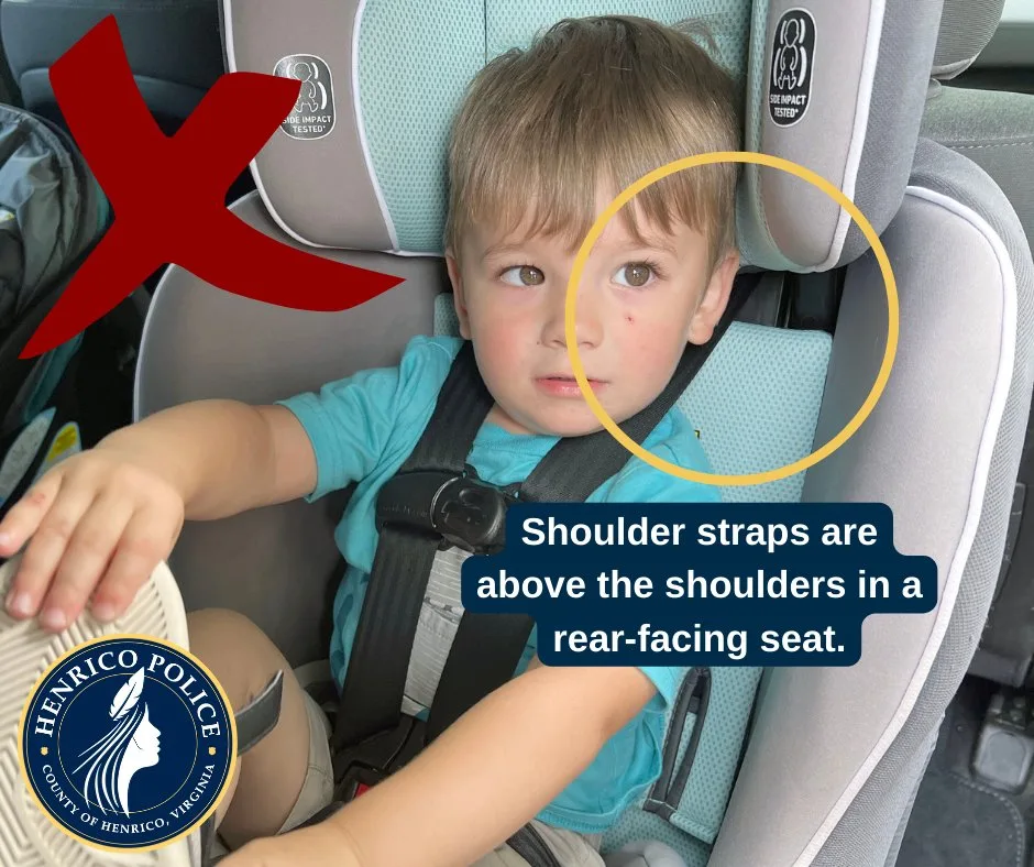 harness strap position check