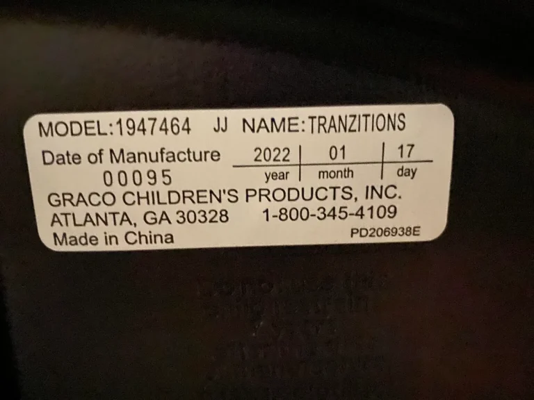 how to find car seat expiration date
