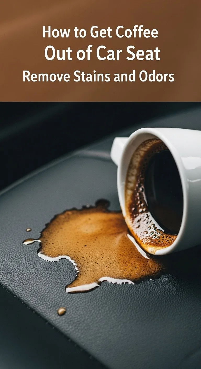 how to get a stain off a car seat