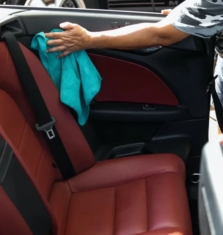 how to get blood stains out of car seats