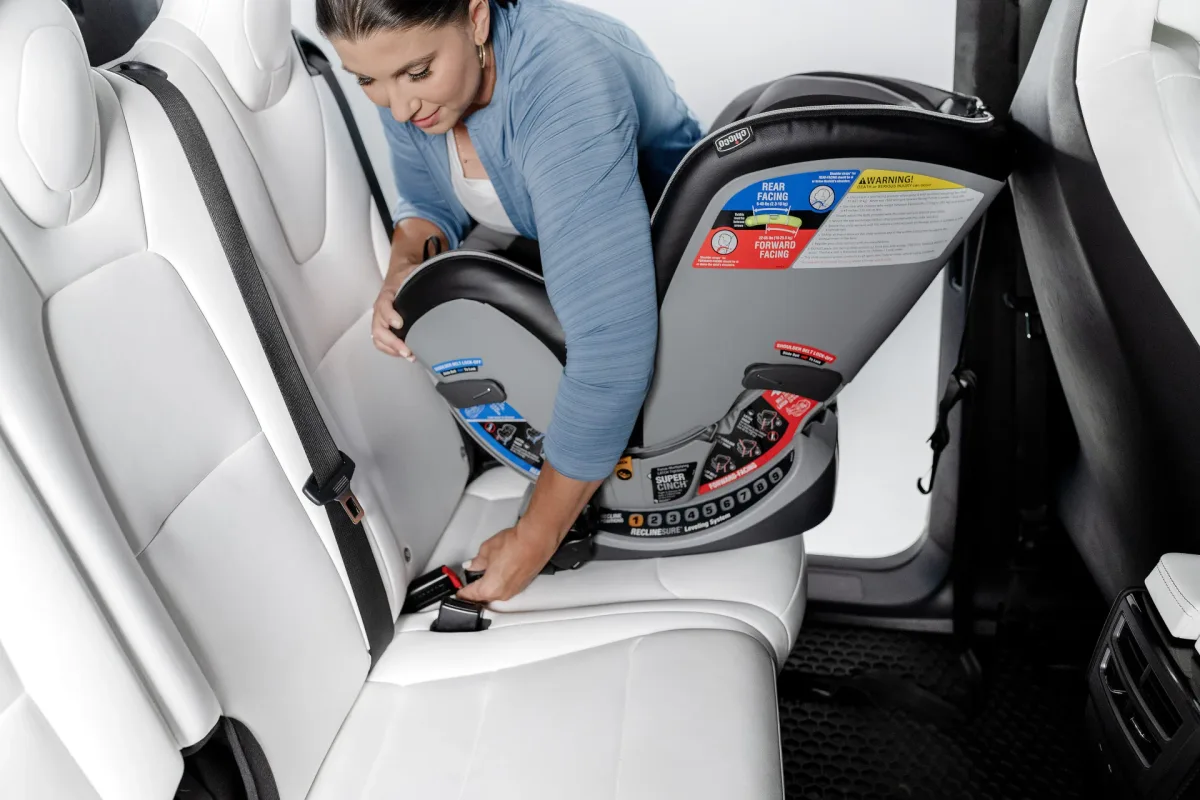 LATCH car seat installation