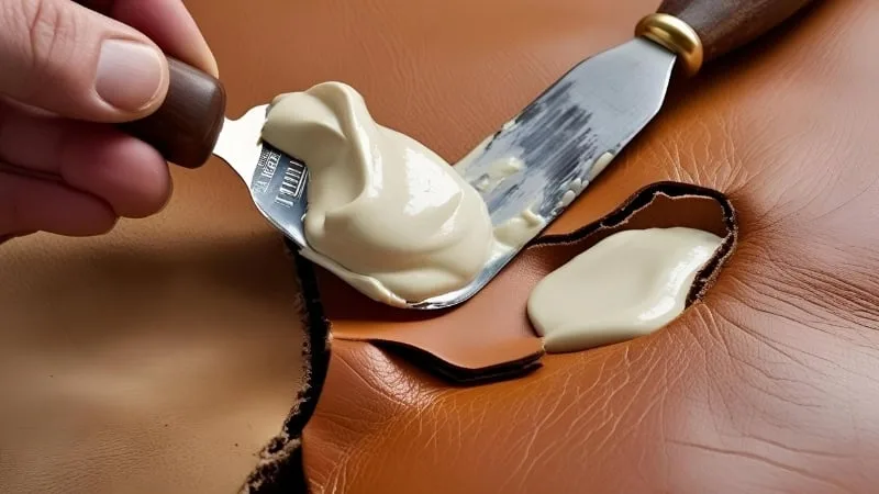 leather filler application